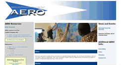 Desktop Screenshot of projectaero.org